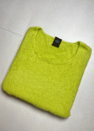 Pull Jean Paul Gaultier vert citron en maille - Taille S, brand: Jean Paul Gaultier, condition: Very good, size: S / 36 / 8, €60.00, €63.70 includes Buyer Protection