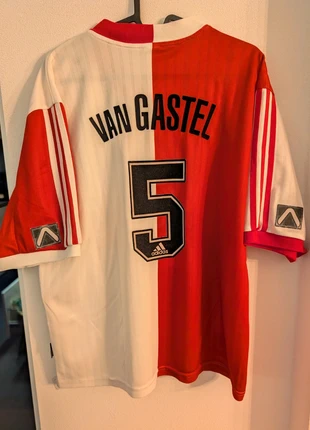 Feyenoord thuisshirt Van Gastel #5 1999 Adidas maat L, merk: adidas, staat: Heel goed, maat: L, € 134,99, € 142,44 inclusief Kopersbescherming