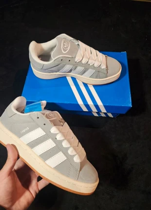 Adidas Campus Grey / White Gum EU 38 – Suede Classic – 24/48h InPost Express 🚀, marque: adidas, état: Neuf avec étiquette, taille: 38, 60,00 €, 63,70 € Protection acheteurs incluse