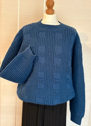 Pull laine vierge fais main, marque: Fait Main, état: Neuf sans étiquette, taille: L / 40 / 12, 18,00 €, 19,60 € Protection acheteurs incluse