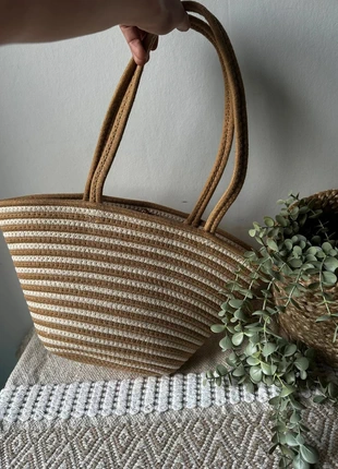 Superbe sac cabas rayé en coton – Neuf, marque: Coton, état: Neuf sans étiquette, 16,00 €, 17,50 € Protection acheteurs incluse