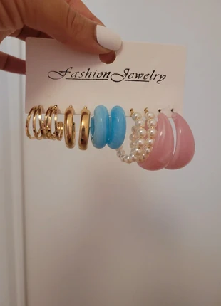 Lot 5 paires de boucles d'oreilles neuves, brand: sansnom., condition: New with tags, €4.00, €4.90 includes Buyer Protection