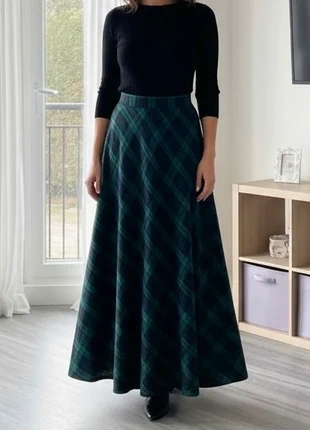 Jupe évasée à carreaux L – chic, marque: SINOA, état: Très bon état, taille: L / 40 / 12, 35,90 €, 38,40 € Protection acheteurs incluse