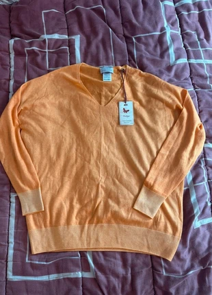 Pull Gran Sasso en cachemire orange, taille 38 FR., brand: Gran Sasso, condizioni: Nuovo con cartellino, taglia: M / IT 42 / EU 38, €55.00, €58.45 include la Protezione acquisti