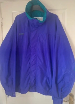 Vintage Columbia Sportswear Radial Sleeve Jacket - Purple/Teal - Men's XXL Tall, brand: Columbia, condition: Very good, size: XXL, £15.00, £16.45 includes Buyer Protection