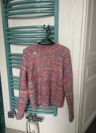 Maglione soffice rosa a colori Taglia M, marque: Mulaya, état: Très bon état, taille: M / 38 / 10, 10,00 €, 11,20 € Protection acheteurs incluse