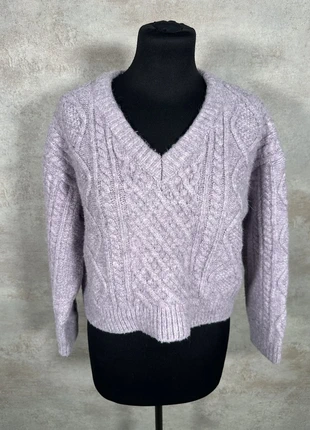 Pull Maille Torsadée Cable Knit Vintage Oak Fort lavande texturé taille S, brand: Vintage Dressing, condition: Very good, size: S / 36 / 8, €15.00, €16.45 includes Buyer Protection Pro