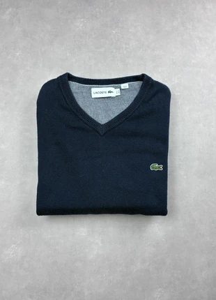 Pull V col Lacoste | Taille M Homme | Bleu Marine Logo Crocodile Brodé, marque: Lacoste, état: Très bon état, taille: M, 27,90 €, 30,00 € Protection acheteurs incluse