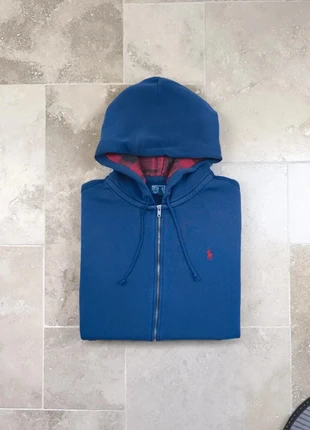 Sweat a capuche full zip Ralph Lauren - Homme XL - Marine logo rouge - Excellent état, marque: Ralph Lauren, état: Très bon état, taille: XL, 60,00 €, 63,70 € Protection acheteurs (Pro) incluse
