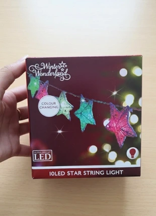 10 LED Star Indoor String Lights, condition: New with tags, £4.00, £4.90 includes Buyer Protection