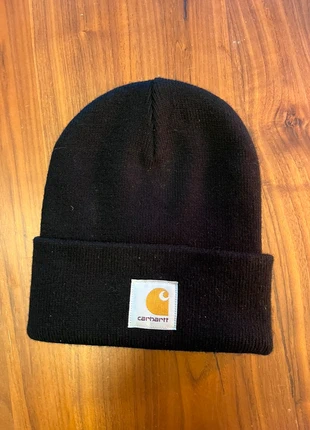 Muts Carhartt Zwart, merk: Carhartt, staat: Heel goed, maat: Universele maat, € 6,00, € 7,00 inclusief Kopersbescherming