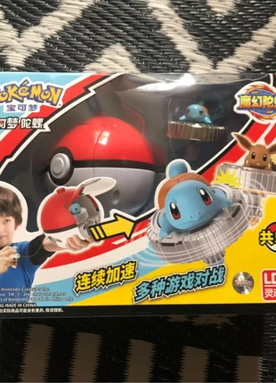 Neuve - Pokémon Figurine Toupie Carapuce/Squirtle avec Lanceur Pokéball, brand: Pokémon, condition: New with tags, size: One size, €16.00, €17.50 includes Buyer Protection