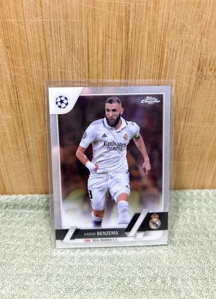Carte Karim Benzema Topps Chrome, marque: Topps, état: Comme neuf, 4,00 €, 4,90 € Protection acheteurs incluse