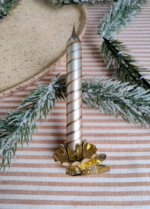 Vintage! Prachtig kaarsje op clip kerstornament, merk: Vintage, staat: Heel goed, € 8,50, € 9,63 inclusief Kopersbescherming Pro