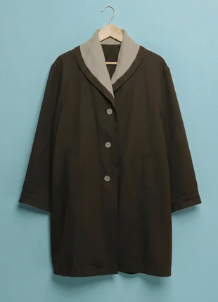 Vintage – Premium & Elegant Brown with Single-Breasted Front Coat – L 👜, marque: Vintage Dressing, état: Très bon état, taille: L / 40 / 12, 44,90 €, 47,85 € Protection acheteurs incluse