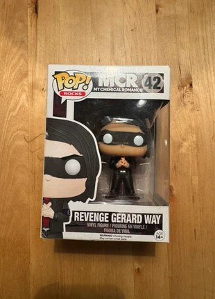 MCR My Chemical Romance Funko Pop 42 Revenge Gerard Way, merk: Funko, staat: Heel goed, maat: Prematuur, tot 44 cm, € 67,50, € 71,58 inclusief Kopersbescherming Pro