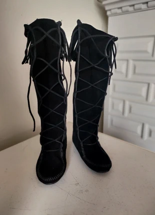 Bottes semelles plates, marca: minnetonka, estado: Muito bom, tamanho: 36, €6.00, €7.00 inclui Proteção do Comprador