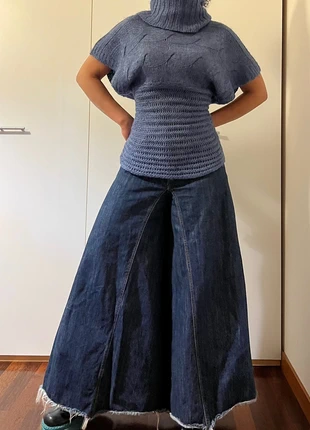 Wool blend structured knitted pullover., marque: Vintage Dressing, état: Très bon état, taille: M / 38 / 10, 21,00 €, 22,75 € Protection acheteurs incluse