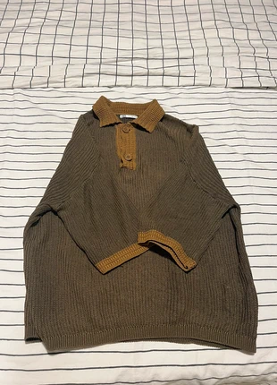 Vintage polo gebreid, merk: Zara, staat: Heel goed, maat: L, € 7,50, € 8,58 inclusief Kopersbescherming