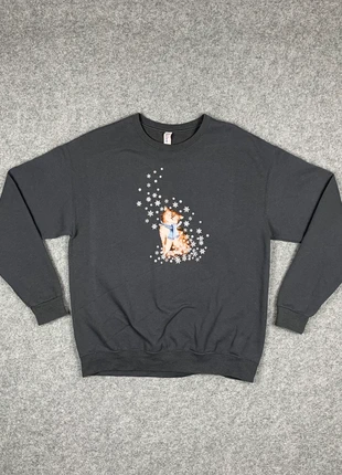 Sweat Noël Chat Neige vintage 2000's taille L gris, marque: Vintage Dressing, état: Très bon état, taille: L, 18,00 €, 19,60 € Protection acheteurs incluse