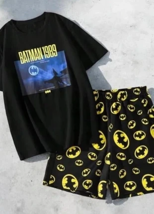 Ensemble short + t-shirt Batman 1989 style US streetwear, merk: Vintage Dressing, staat: Heel goed, maat: M, € 62,99, € 66,84 inclusief Kopersbescherming