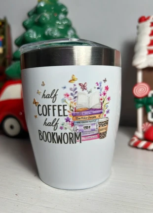 Vaso termo Bookworm perfecto para amantes del café y la lectura, marque: abealorios, état: Neuf avec étiquette, 10,00 €, 11,20 € Protection acheteurs incluse