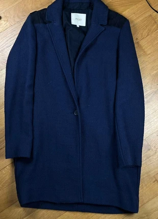 Manteau Maje bleu marine – coupe élégante, envoi 24h, marque: Maje, état: Très bon état, taille: M / 38 / 10, 35,00 €, 37,45 € Protection acheteurs incluse