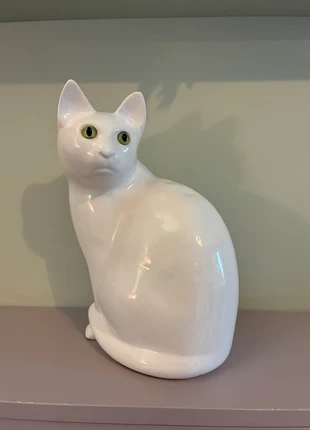 Adorable chat en céramique vintage, marque: Vintage, état: Très bon état, 35,00 €, 37,45 € Protection acheteurs incluse