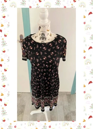 Robe noir et multicolore camaïeu taille M, marque: Camaïeu, état: Très bon état, taille: M / 38 / 10, 9,00 €, 10,15 € Protection acheteurs incluse