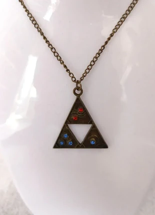Collier Triforce Zelda – Édition gemmes, marca: Zelda, estado: Nuevo sin etiquetas, 8,00 €, 9,10 € Protección al comprador incluida