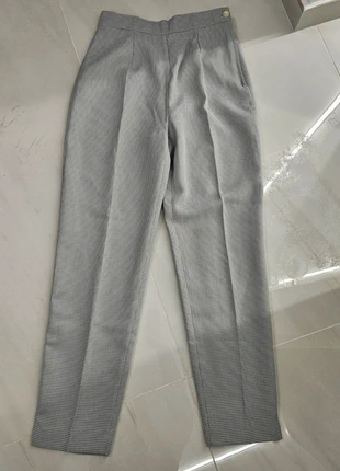 Old Money Aesthetic 90s Pleated vintage tailored Gray Trousers Chic perfect condition 40, brand: Vintage Dressing, condizioni: Ottime, taglia: S / IT 40 / EU 36, €6.90, €7.95 include la Protezione acquisti