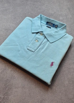 Polo Ralph Lauren classic fit bleu azure logo prune taille XL/TG, marque: Ralph Lauren, état: Bon état, taille: XL, 10,00 €, 11,20 € Protection acheteurs incluse