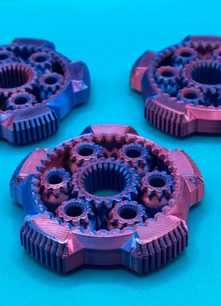 1x Mini 3D Printed Gear Spinner Fidget, brand: 3D printed, condition: New without tags, size: One size, £1.50, £1.92 includes Buyer Protection