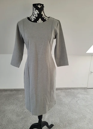 Kleid Damenkleid elegant zeitlos klassisch grau A-Linie edel, marque: Esmara, état: Neuf sans étiquette, taille: L / 40 / 12, 17,00 €, 18,55 € Protection acheteurs incluse