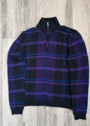 Lauren Ralph Lauren Y2K Vintage Plaid Quarter-Zip Sweater - Women's M, marque: Ralph Lauren, état: Très bon état, taille: M / 38 / 10, 16,45 €, 17,97 € Protection acheteurs incluse