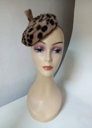 Chapeau petit fascinator bibi mariage hiver cérémonie vintage pin up rétro, brand: vintage mariage, condition: Good, size: One size, €58.00, €61.60 includes Buyer Protection