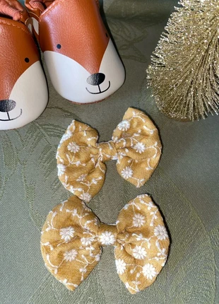 2 barrettes nou tarde en coton neuf, marque: Coton, état: Neuf sans étiquette, 1,99 €, 2,79 € Protection acheteurs incluse