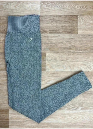 Legging de sport Gymshark marl seamless gris pour femme taille M #CS6, merk: Gymshark, staat: Heel goed, maat: M / 38 / 10, € 22,00, € 23,80 inclusief Kopersbescherming