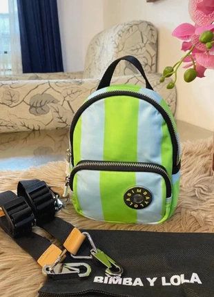 Sac à Dos Mini femmes Bimba Y Lola bicolore rayures Neuf, marque: Bimba Y Lola, état: Neuf avec étiquette, 35,00 €, 37,45 € Protection acheteurs incluse
