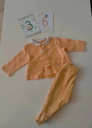 Pyjama 2 pièces bébé Prénatal 3-6 mois, merk: Prénatal, staat: Heel goed, maat: 3-6 maanden / 62 cm, € 3,99, € 4,89 inclusief Kopersbescherming