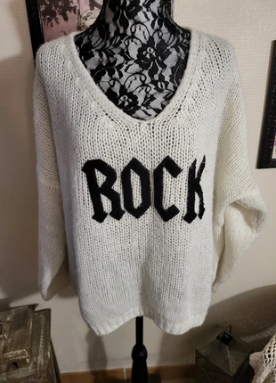 Pull maille, marque: Made In Italy, état: Très bon état, taille: XXXL / 46 / 18, 12,99 €, 14,34 € Protection acheteurs (Pro) incluse