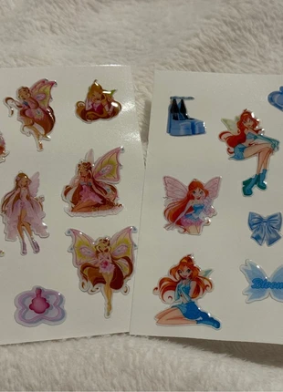 Adesivi Winx Bloom e Flora resinati • sticker 3D • cute handmade set, marque: Winx, état: Très bon état, 4,00 €, 4,90 € Protection acheteurs incluse
