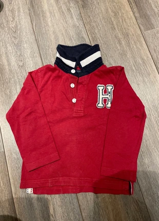 Longsleave polo, merk: Tommy Hilfiger, staat: Goed, maat: 18-24 maanden / 86 cm, € 3,00, € 3,85 inclusief Kopersbescherming
