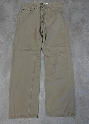 Pantalon Lee 33x32 vert kaki – coupe droite vintage, brand: Lee, condition: Very good, size: W33, €23.00, €24.85 includes Buyer Protection