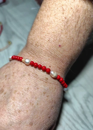 Braccialetto con perle di fiume, marke: Handmade, zustand: Neu, 5,00 €, 5,95 € inklusive Vinted-Käuferschutz