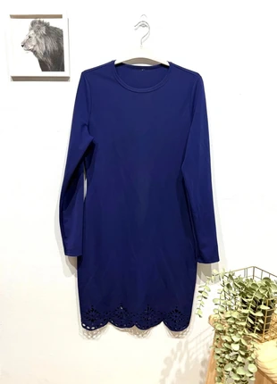 Vestido vintage azul / Blue vintage dress, marque: Vintage Dressing, état: Très bon état, taille: M / 38 / 10, 18,00 €, 19,60 € Protection acheteurs incluse