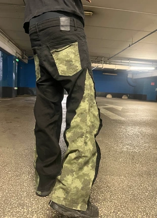 flare pants militaire opium, marque: Opium, état: Bon état, taille: L, 65,00 €, 68,95 € Protection acheteurs incluse