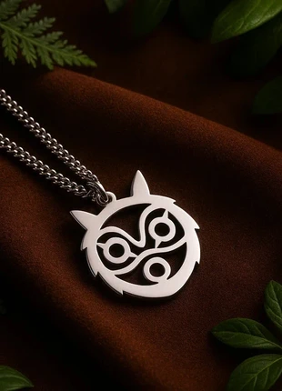 Princess Mononoke Stainless Steel Necklace, marque: Studio Ghibli, état: Neuf avec étiquette, 14,90 €, 16,35 € Protection acheteurs (Pro) incluse