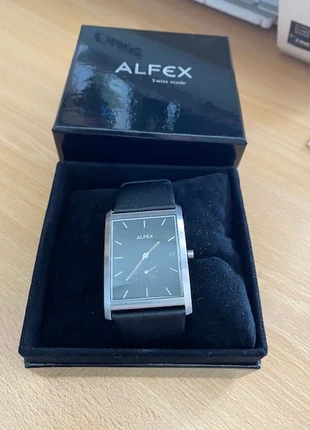 ALFEX type 5579, merk: Alfex, staat: Nieuw met prijskaartje, maat: 43–46 mm, € 125,00, € 131,95 inclusief Kopersbescherming