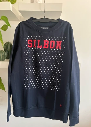 Sudadera de hombre Silbon talla S equivale a una M, marque: Silbon, état: Très bon état, taille: M, 17,00 €, 18,55 € Protection acheteurs incluse